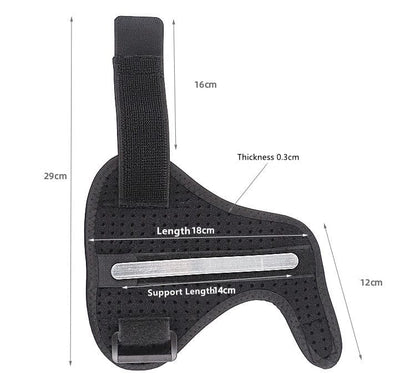 Måttanvisning för tumstöder