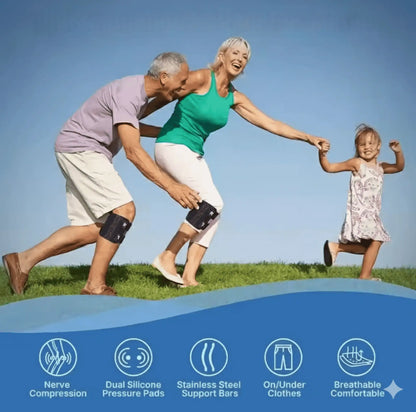 Detaljvy av vadstödets kompressionszon och material