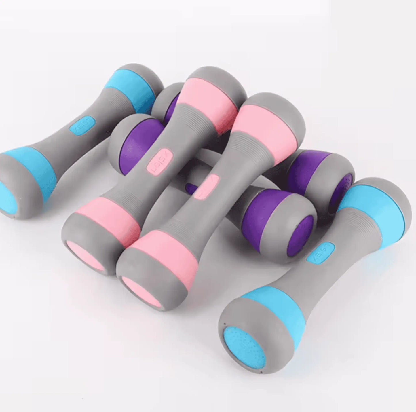 Hantlar används vid lugn träning för armar och överkropp